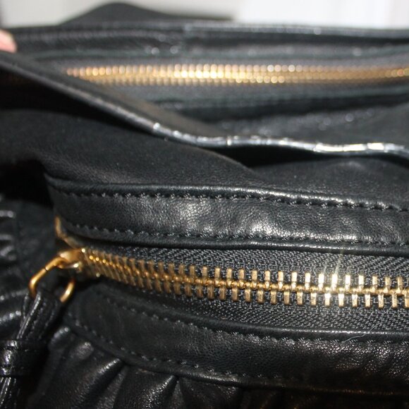 $599 ABRO Romania THE Softest Leather You EVA Felt Hobo Shoulder Bag Purse - Picture 6 of 11